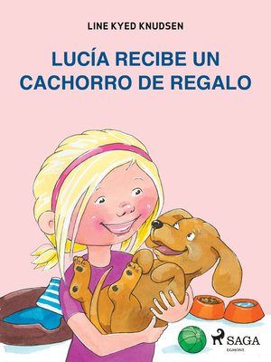 cover image of Lucía recibe un cachorro de regalo